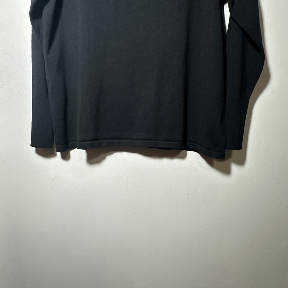 Chico’s Pullover Button Sleeve Lightweight Stretc… - image 3